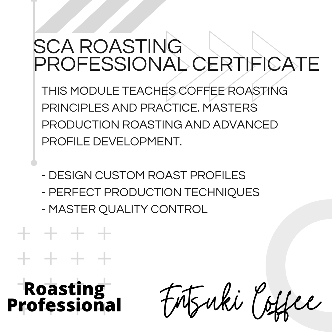SCA Roasting Professional 國際咖啡烘焙專業証書課程 – 緣月咖啡