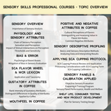SCA Sensory Skills Professional 國際咖啡品鑑訓練專業証書課程