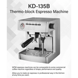 WPM KD-135B 單加熱塊意式咖啡機