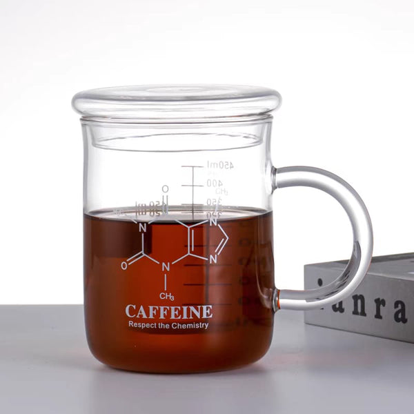 450ml Glass Coffee Pot (Caffeine)