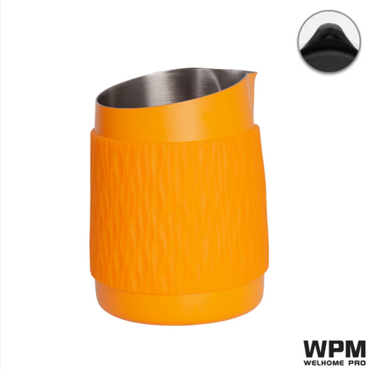 Replica of WPM 450cc Orange Handless Pitcher with Silicone Carrier