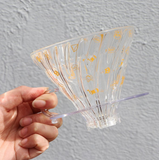 Hario V60 02 黃阿瑪的後宮生活 玻璃濾杯套裝 Fumeancats Glass Dripper