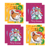 Christmas Coffee Drip Bag 8 packs D Ho Cat+ So Xmas Coffee Drip Bag 8 packs Combo D Ho Cat+ So Xmas