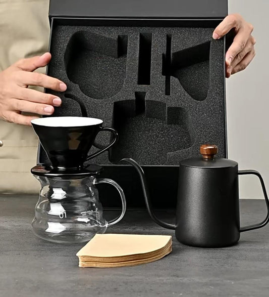 輕型手沖套裝黑色 Handdrip Brewing Set Black