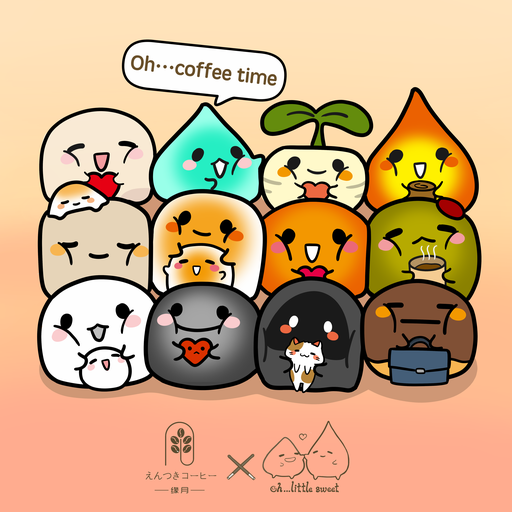 Hong Kong Illustrator Series - Entsuki Coffee x Ohlittlesweet Drip Bag Coffee (6 pieces)