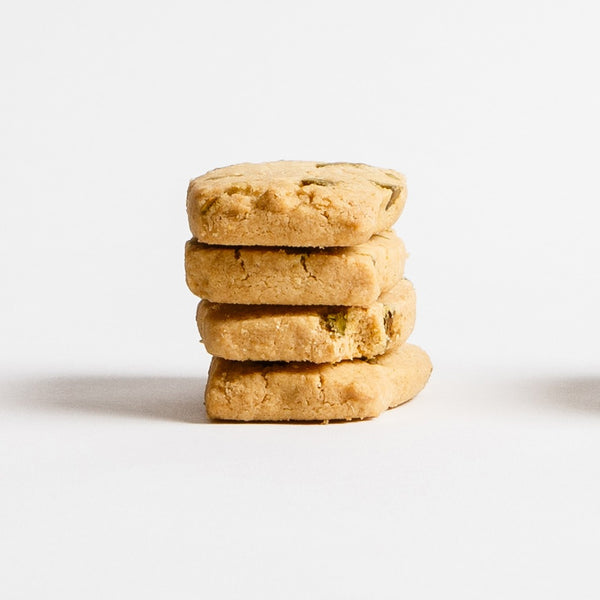 MOQ60 Galletas de Despedida - Galletas de Mantequilla de Pistacho