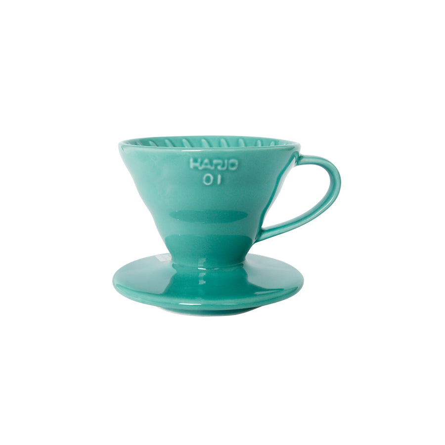 Hario V60 Lake Green 01 Rainbow Magnetic Filter Cup Coffee Dripper Ceramic