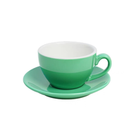 拿鐵拉花杯 亮光青 Latte Coffee Art Cup Light Green