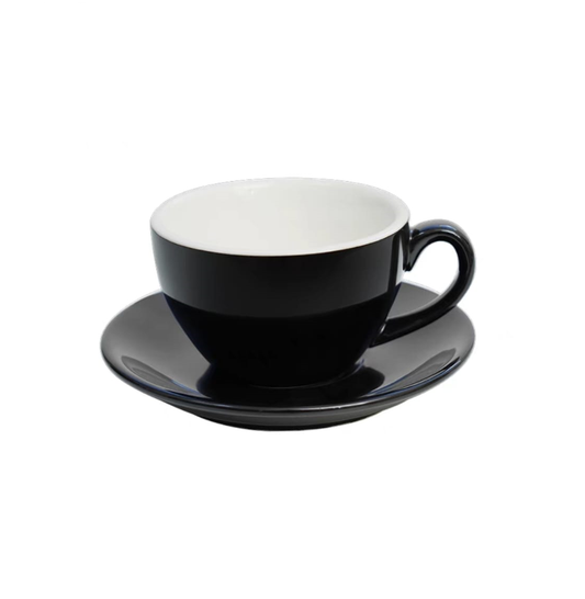 Latte Coffee Art Cup Black