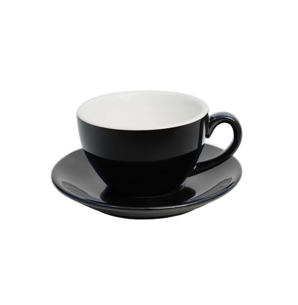 拿鐵拉花杯 亮光黑 Latte Coffee Art Cup Black
