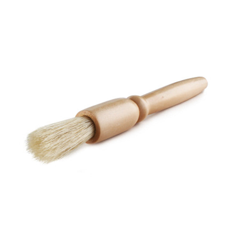 Wooden brush for coffee