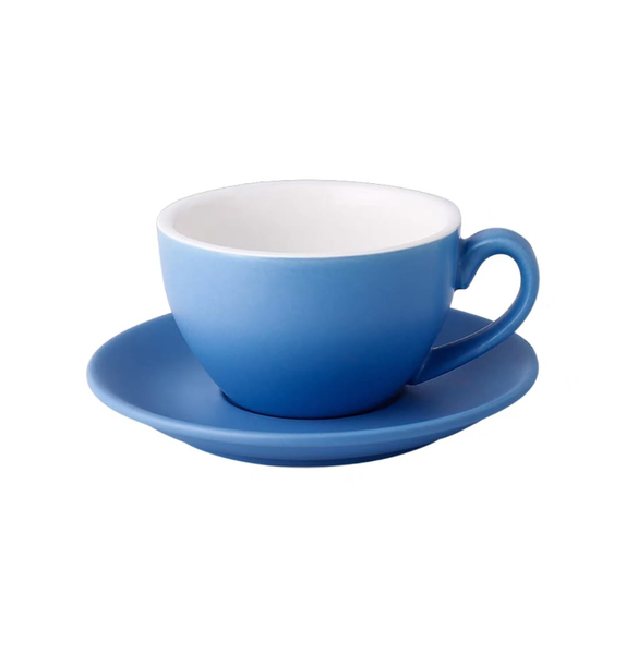 拿鐵拉花杯 啞光雅藍 Latte Coffee Art Cup Light Blue