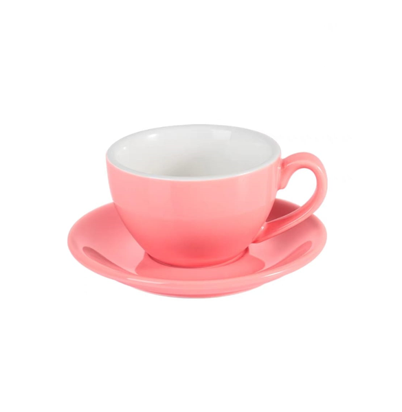 拿鐵拉花杯 亮光粉紅 Latte Coffee Art Cup Pink