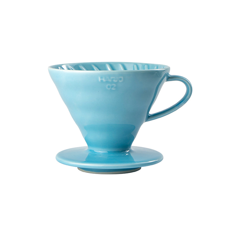 Hario V60 Pink Blue 02 Rainbow Magnetic Filter Cup Coffee Dripper Ceramic