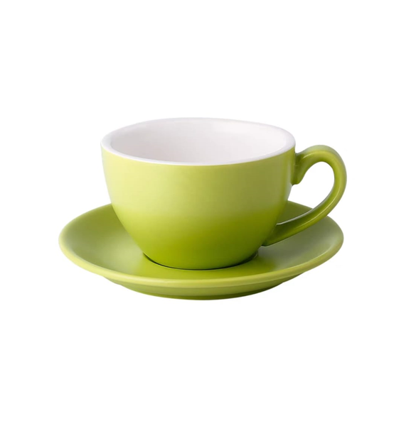拿鐵拉花杯 啞光果綠 Latte Coffee Art Cup Light Green