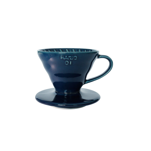 Hario V60藏青藍01彩虹磁石濾杯 Coffee Dripper Ceramic