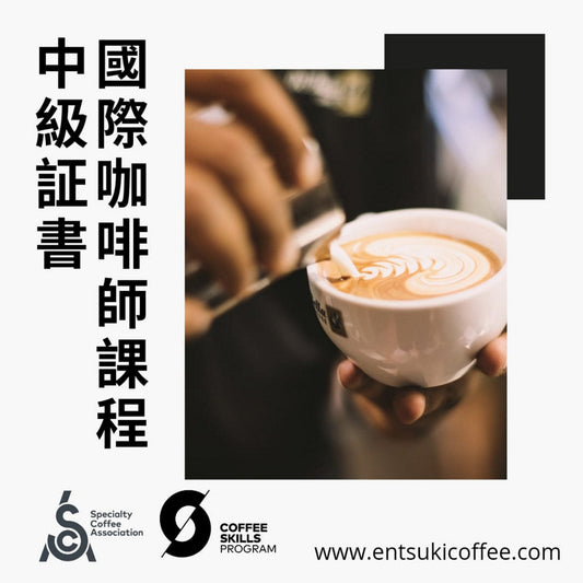 SCA Barista Skills Intermediate International Barista Skills Intermediate Certificate Course (Espresso)