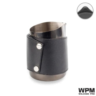 WPM Pitcher with Leather Sleeve