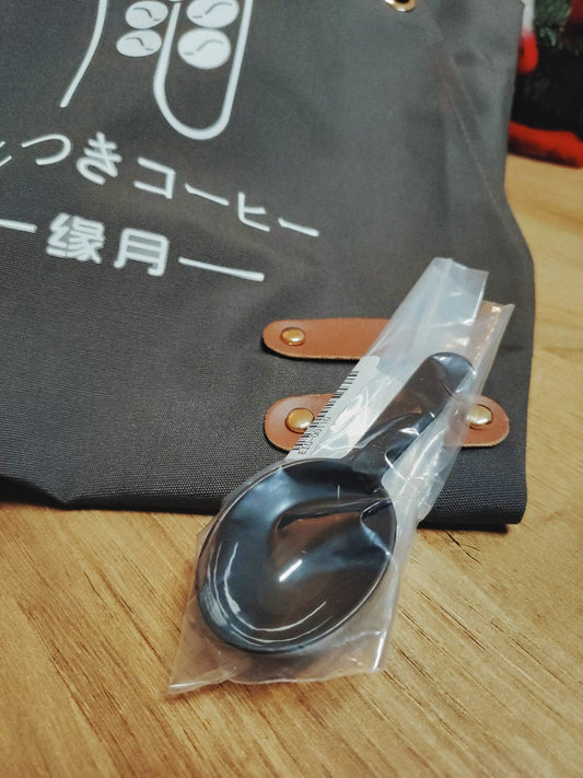 Plastic coffee spoon