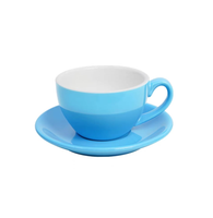 拿鐵拉花杯 亮光雅藍 Latte Coffee Art Cup Blue
